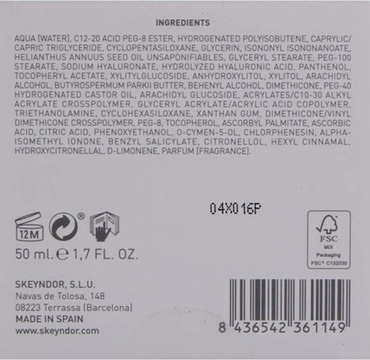 Produktbild Skeyndor Power Hyaluronic Intensive Moisturising Cream (50 ml, 24h Creme)