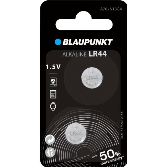 Blaupunkt Micro Alkaline 1x LR44 (1 Stk., LR44), Batterien + Akkus