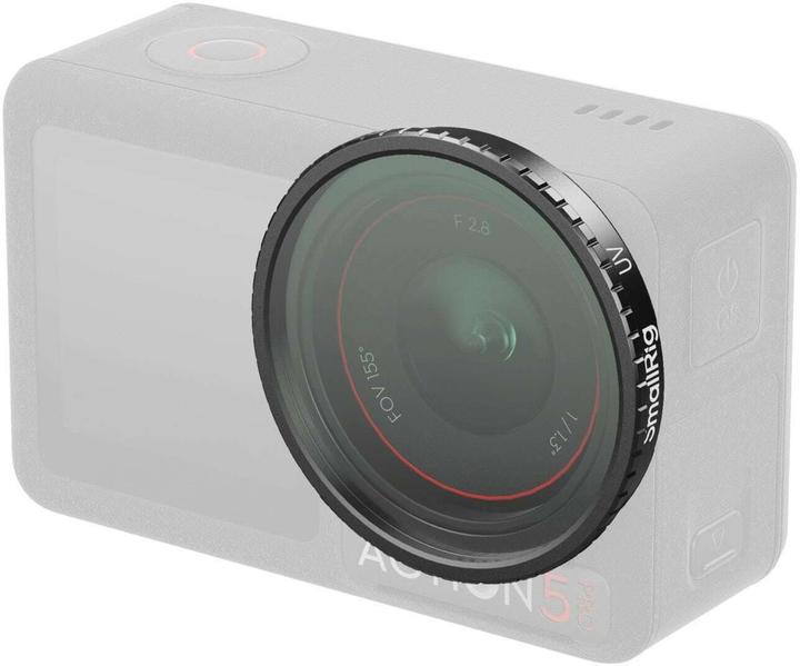 Actual product image SmallRig 5838 Attachable UV Filter for DJI Osmo Action 5 Pro / 4 (UV filter)