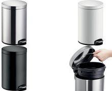 Actual product image Helit Pedal bin SILENT 20L white (20 l)