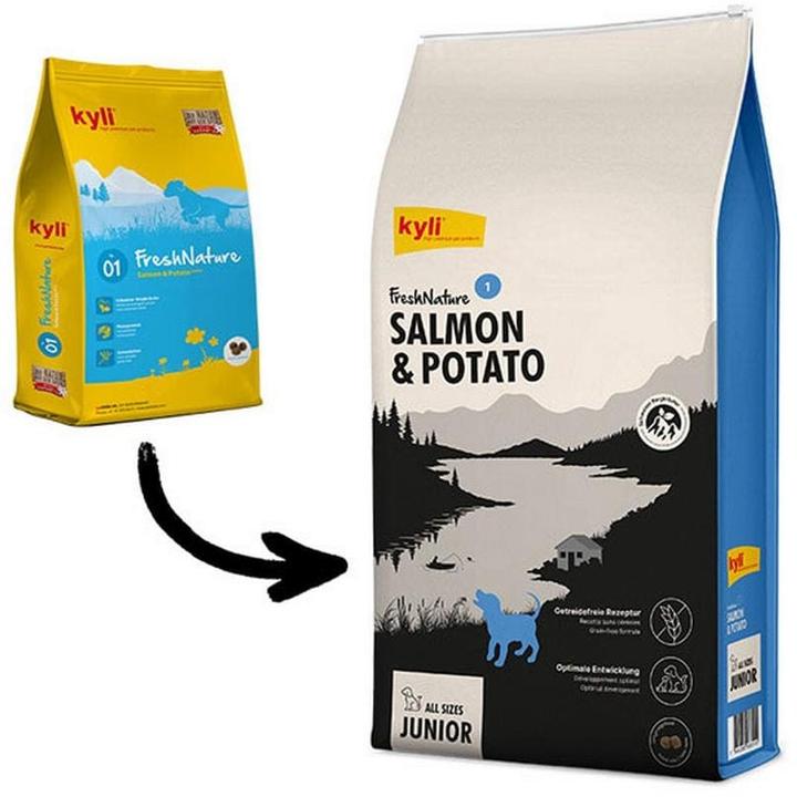 Immagine prodotto Kyli FreshNature Nr. 1 Salmon & Potato Junior (Junior, 1 pz., 12000 g)