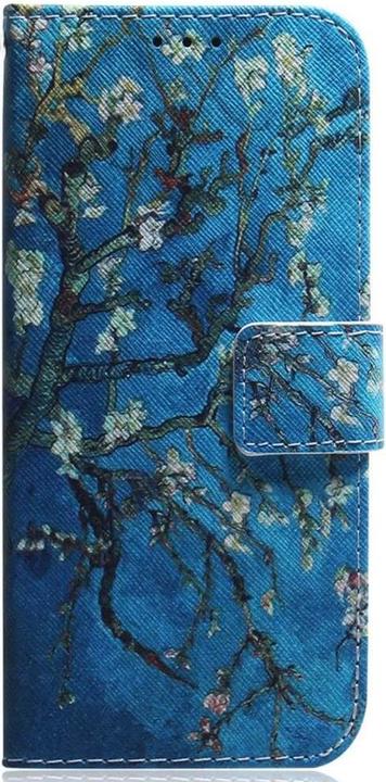 Cover-Discount Nokia G60 - Leder Etui Hülle Blüten (Nokia G60)