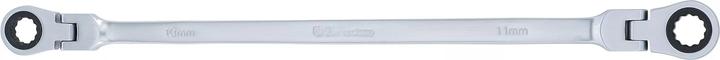 Actual product image BGS Double Swivel Head Ratchet Wrench | 10 x 11 mm (10 mm, 11 mm)