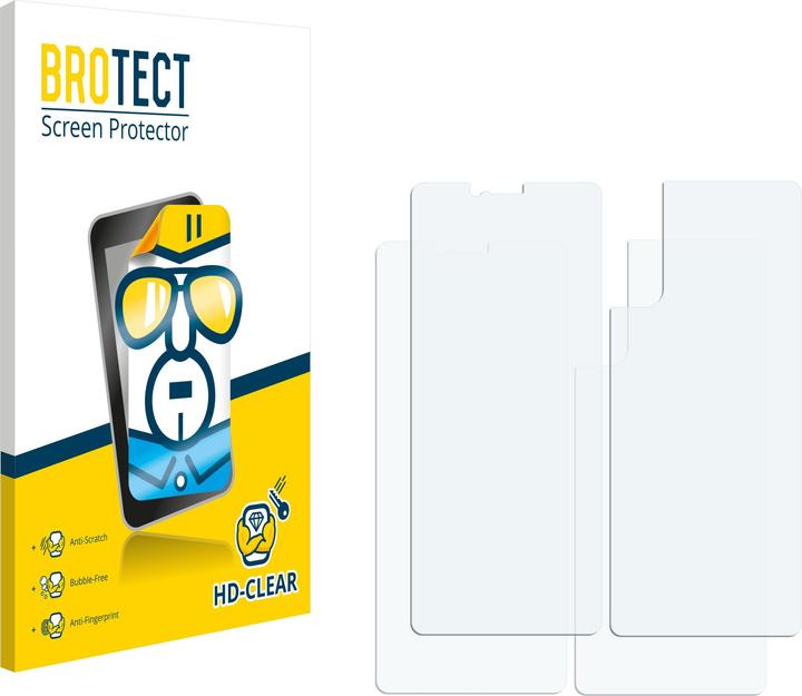 Actual product image BROTECT Screen Protector Clear (2 Piece, Sony Xperia 10 II)