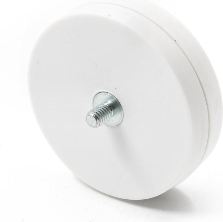 Actual product image Supermagnete Magnet system round rubber-coated with threaded stud (1x)