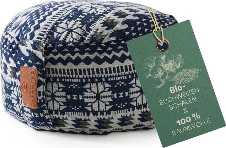 DoYourYoga Yoga cushion Vishnu buckwheat hulls (random model) (15 cm)