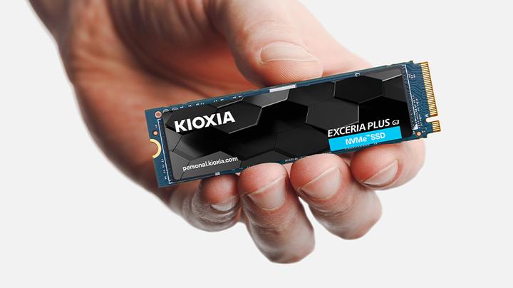 Actual product image Kioxia Exceria Plus G3 (2000 GB, M.2 2280)