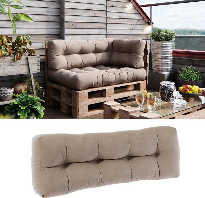 Produktbild Vicco Palettenkissen Flocken (120 x 40 x 20 cm)