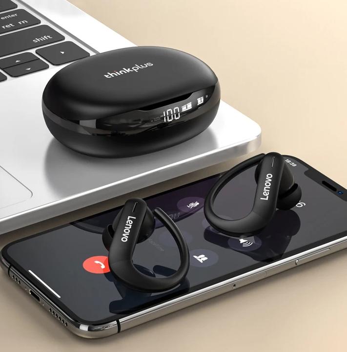 Image du produit Lenovo Écouteurs intra-auriculaires sans fil Thinkplus LivePods T50 Noir
