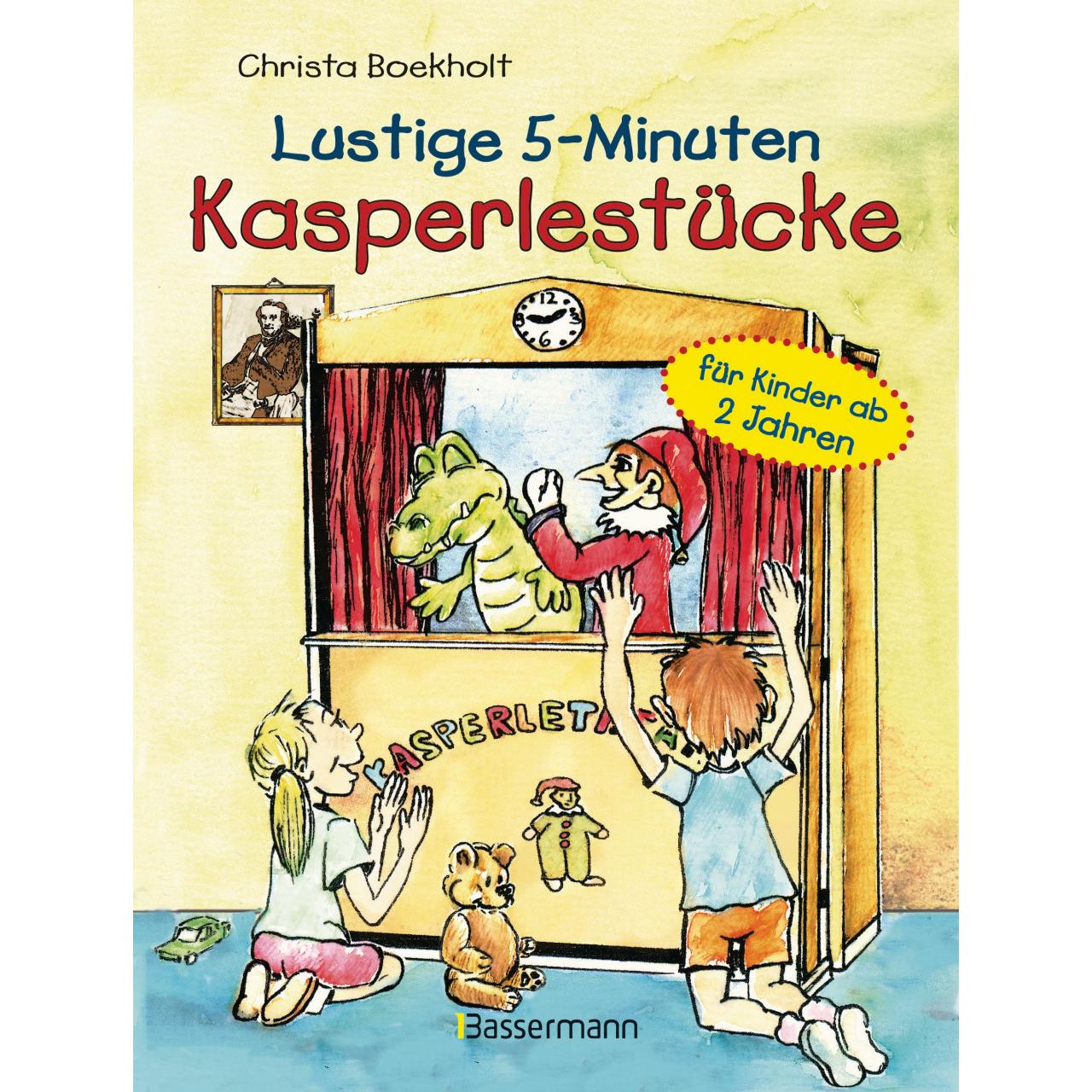 Lustige 5-Minuten-Kasperlestücke, Kinderbücher von Christa Boekholt