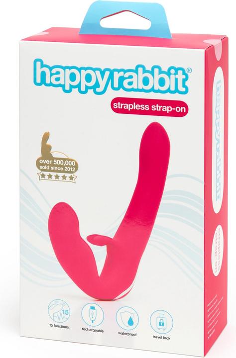 Actual product image Happy Rabbit Strapless Strap-On