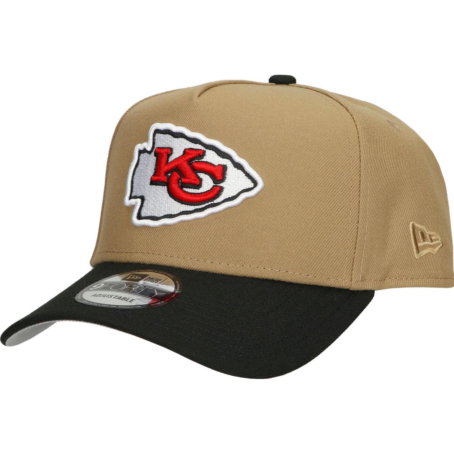 New Era, Herren, Cap, 9Forty Aframe Kansas City Chiefs, Beige, (One Size)