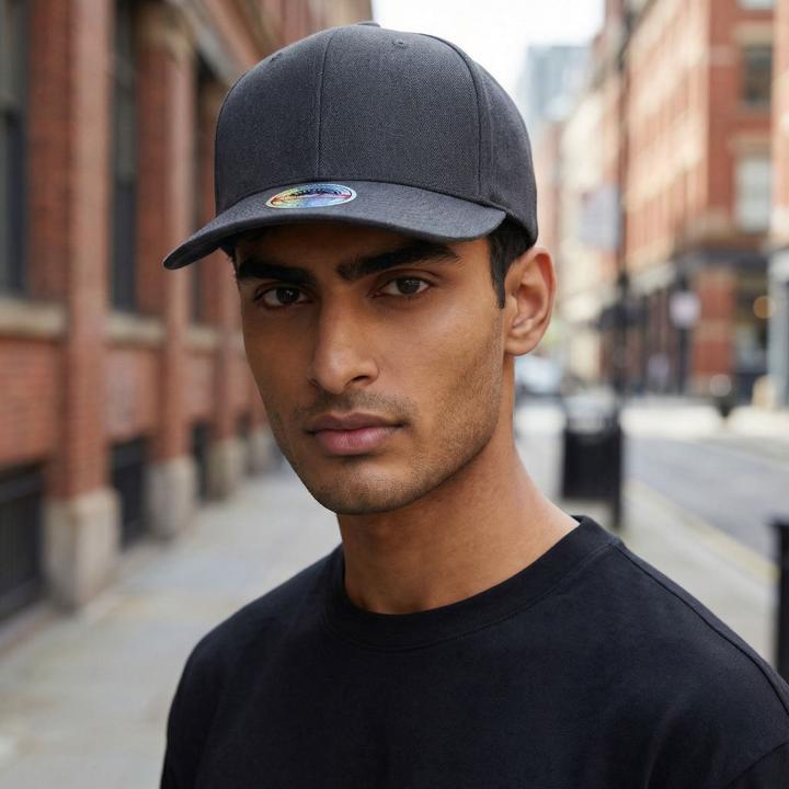 Actual product image Mitchell & Ness Snapback Stretch Cap CLASSIC BLANK charcoal (One size)