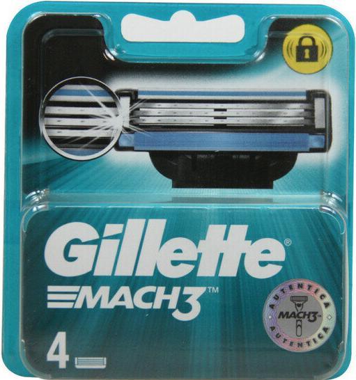 Gillette Mach3 Blades (4 x)
