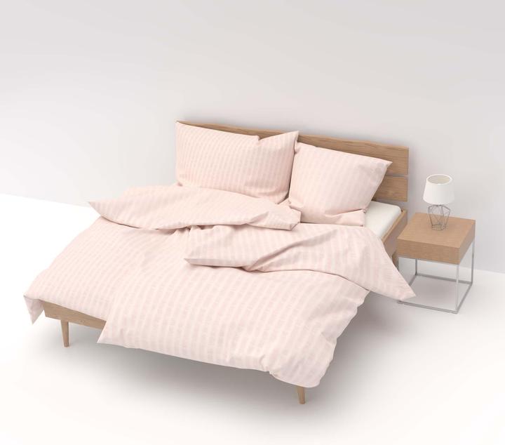 Actual product image Lotus Bettwaren Bed Linen Satin Seersucker uni (Duvet cover, 200 x 210 cm)
