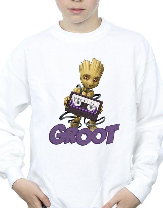 Produktbild Guardians of the Galaxy Groot Casette Sweatshirt Jungen (116)
