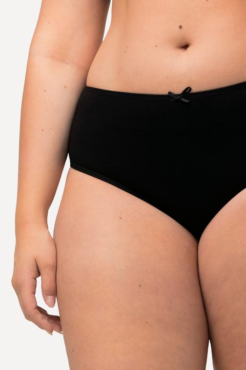 Produktbild Ulla Popken Midislips, 5er-Pack, einfarbig, bis Gr. 66/68 (54)