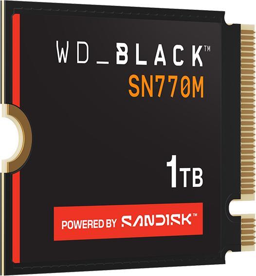 Actual product image WD Black SN770M powered by SANDISK (1000 GB, M.2 2230)