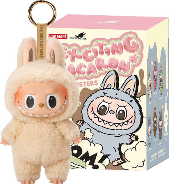 Immagine prodotto Pop Mart Scatola cieca della serie Exciting Macaron di Labubu (17 cm)