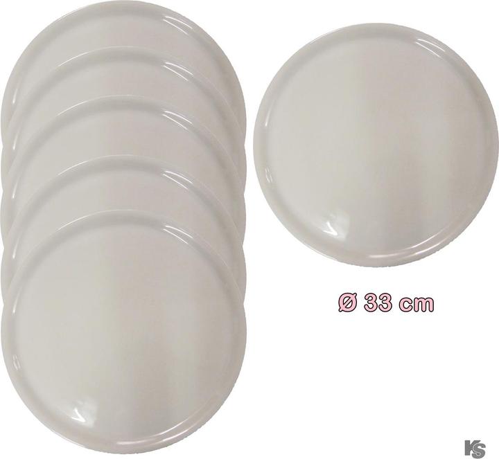 Produktbild Saturnia Pizzateller 33cm, 6er Set (6x, 33 cm)
