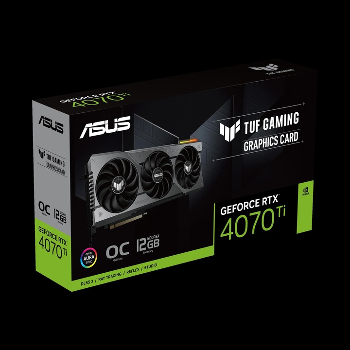 Actual product image ASUS TUF GeForce RTX 4070 Ti OC Edition (12 GB)