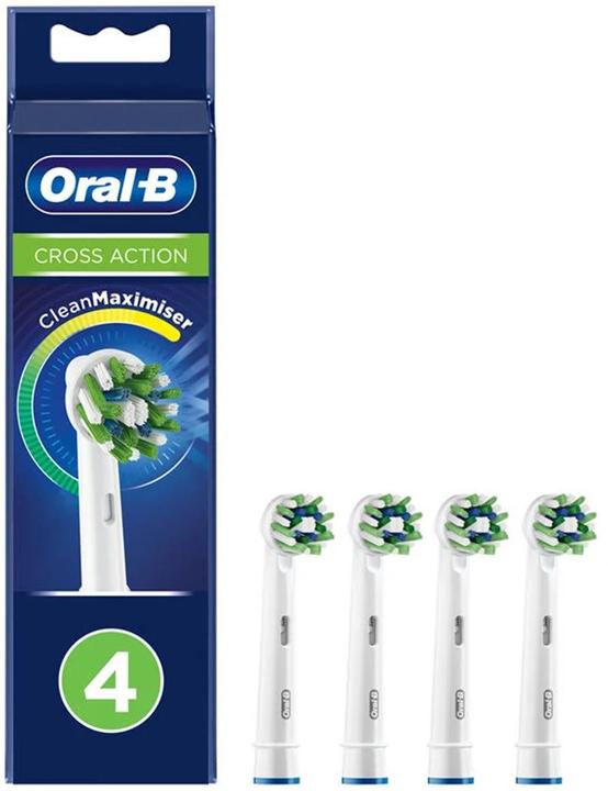 Actual product image Oral-B CROSS ACTION cabezales #blanco 4 u (4 x)