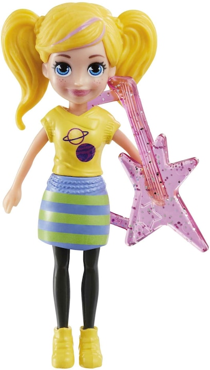 Productafbeelding Polly Pocket poppen Pop Star Spotlight modepakket voor 4+ HKV97