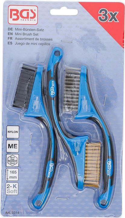 Actual product image BGS Mini brush set