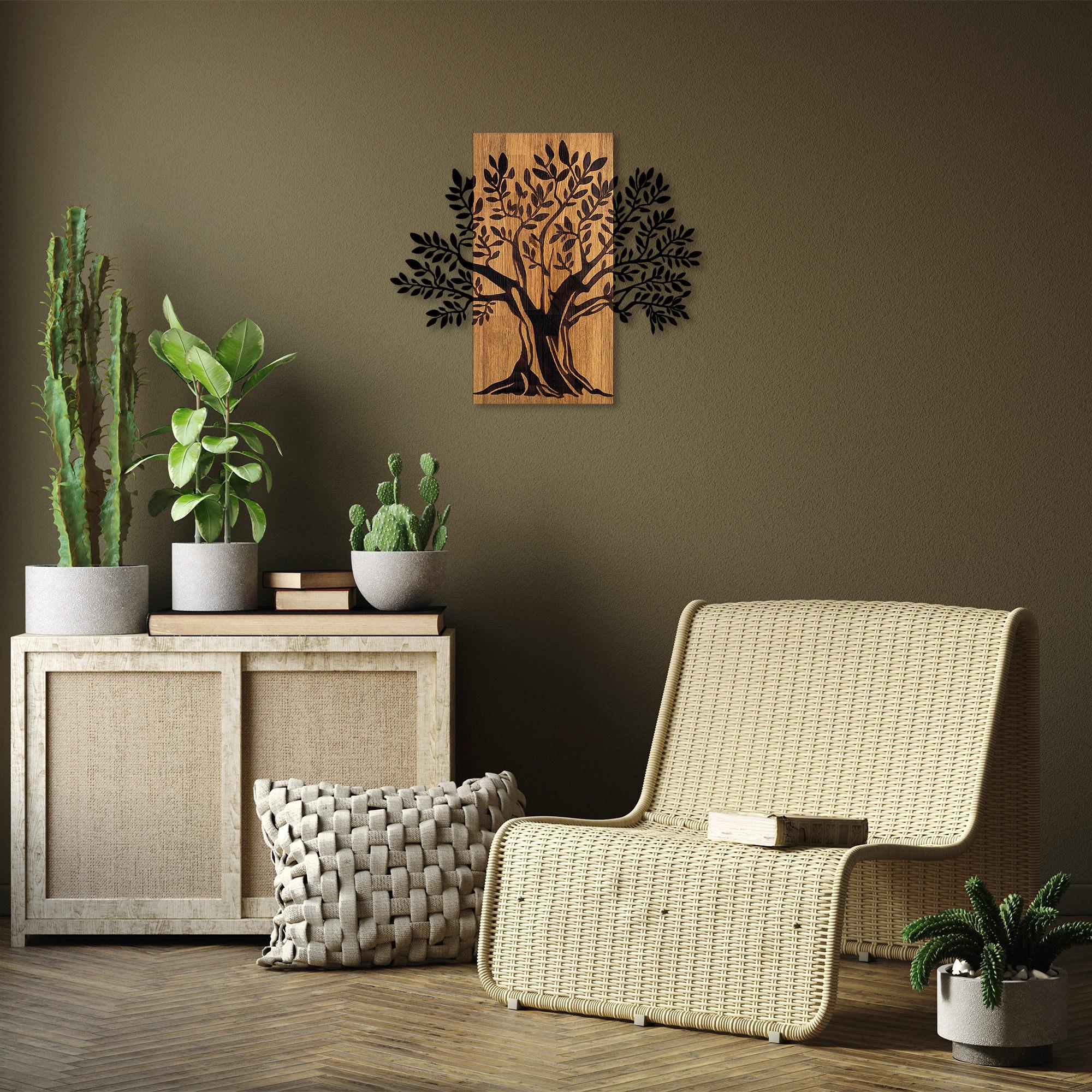 Thumbnail - Wallxpert, Wanddeko, Roots Wooden Wall Accessory (58 x 65 cm)