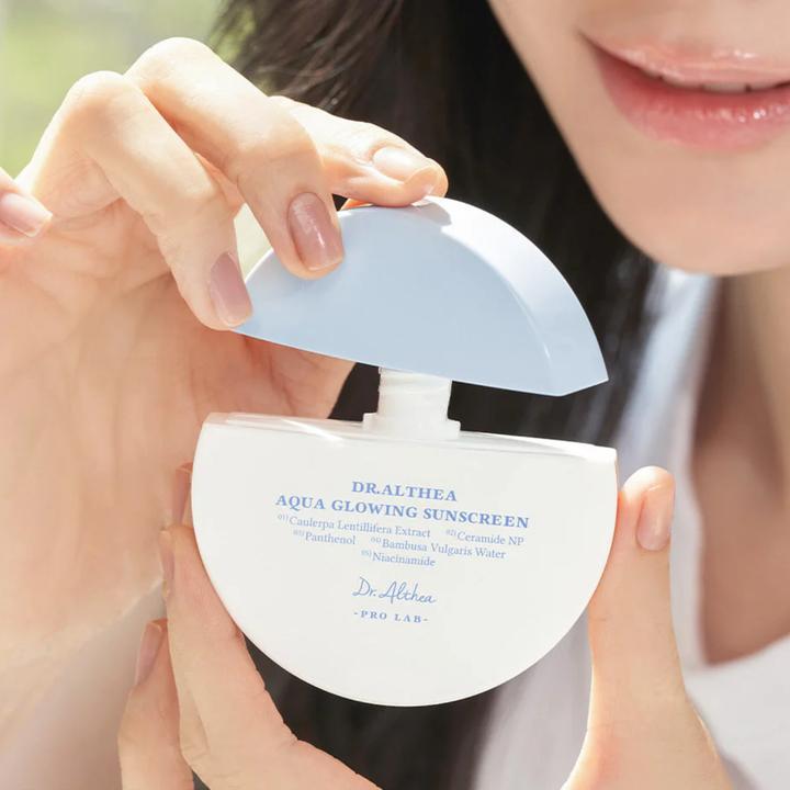Actual product image Dr. Althea Dr.Althea Pro Lab Aqua Glowing Sunscreen - 45 Ml (Sun cream face, Suntan cream, SPF 50+, 45 ml)