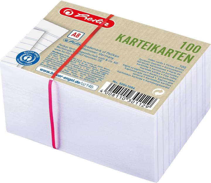Immagine prodotto Herlitz Schede (A8, 180 g/m², 100 x)