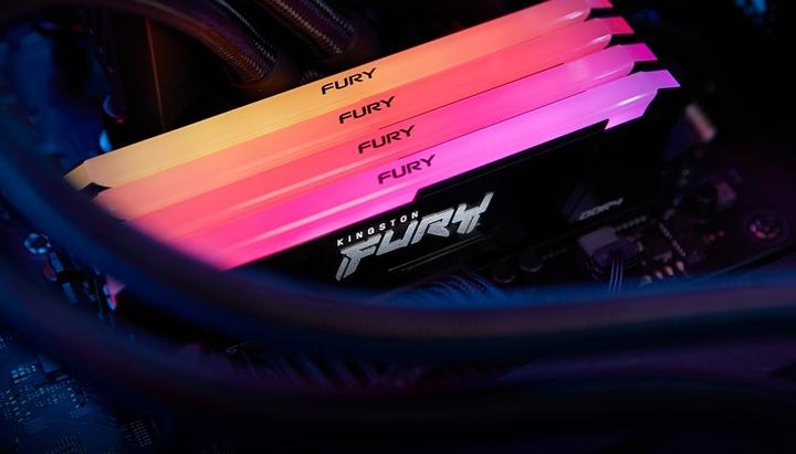 Produktbild Kingston Fury Beast RGB (2 x 32GB, 3600 MHz, DDR4-RAM, DIMM)