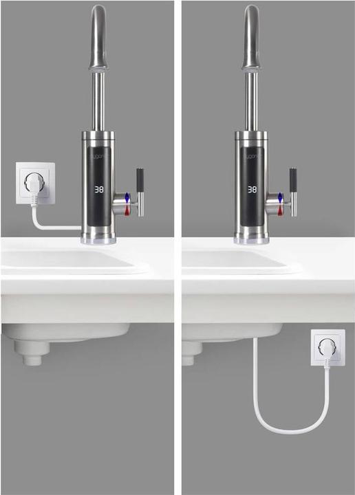 Productafbeelding Sygonix SY-5773108 Doorstroomverwarmer EEK: B (A+ - F) 3000W 50°C (max)