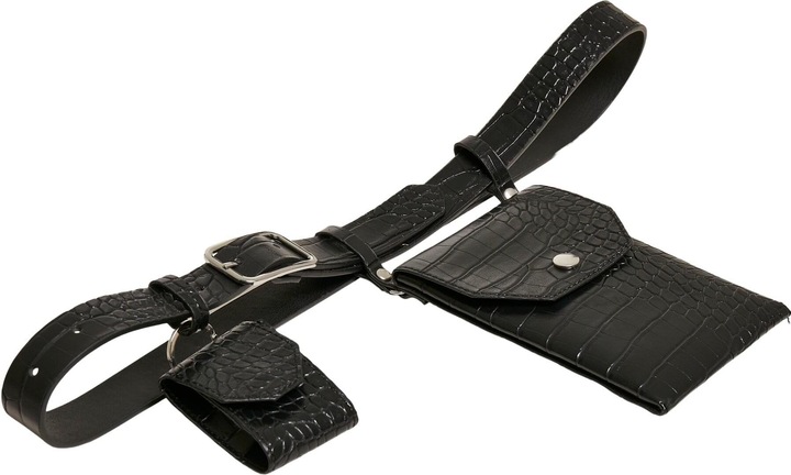 Produktbild Urban Classics Croco Synthetic Leather Belt With Pouch (L)