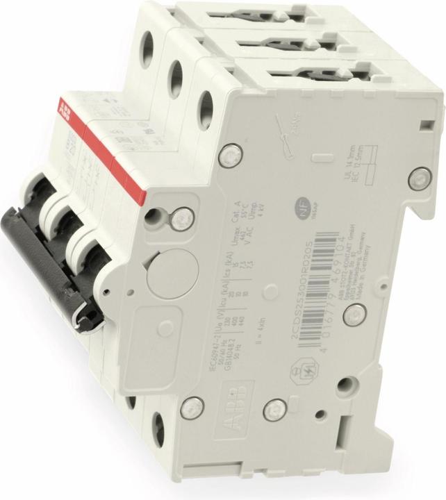 Image du produit ABB Disjoncteur de protection de ligne 3 pôles