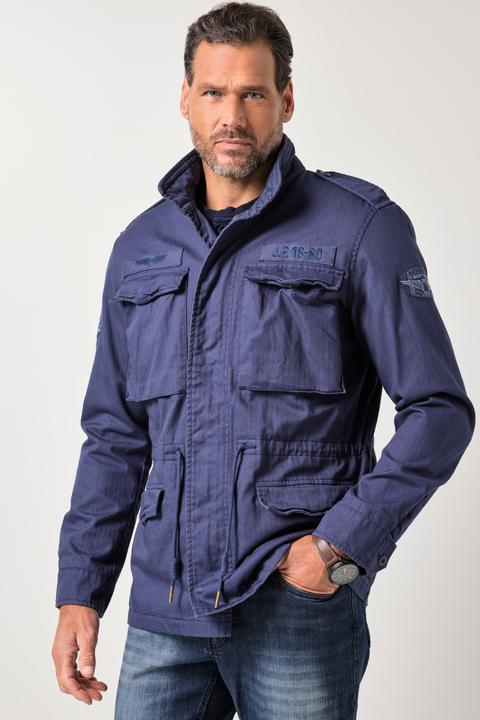 Produktbild JP1880 Fieldjacket, Baumwolljacke, Badges, Vintage Look, bis Gr. 8XL (4XL)