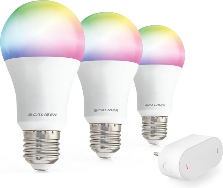 Produktbild Caliber HBT-E27 Smart Home LED Startpack (E27, 720 lm, 1x)