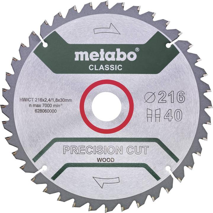 Produktbild Metabo Precision Cut Wood - Classic