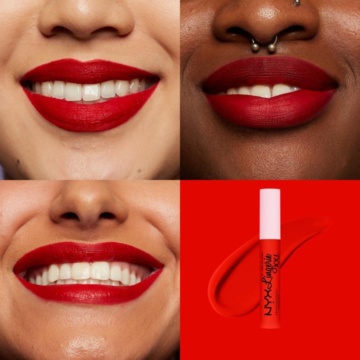 Actual product image NYX Professional Make-Up Lip Lingerie XXL (25 On Fuego)