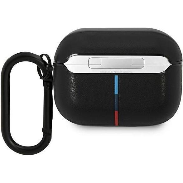 Thumbnail - BMW BMAP22PVTK AirPods Pro cover czarny/black Leather Curved Line (Kopfhörer Hülle), Kopfhörertasche + Schutzhülle, Schw...