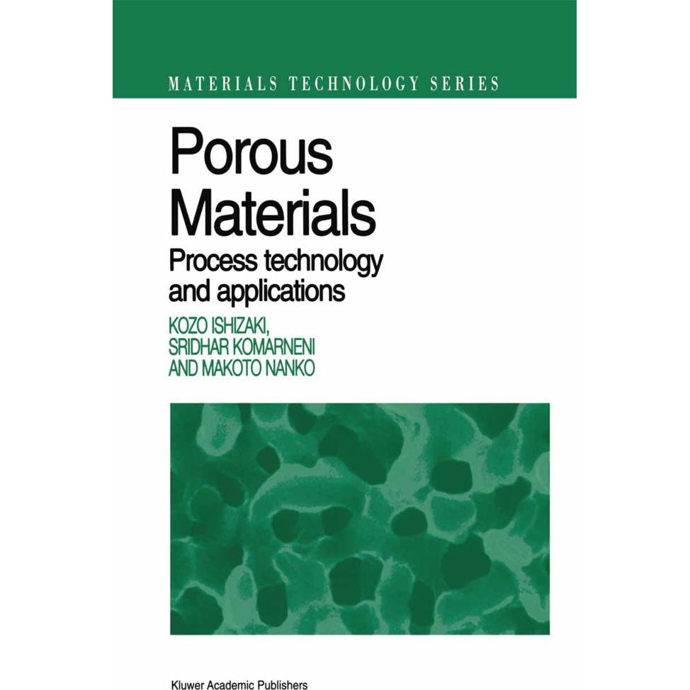 Porous Materials, Fachbücher von Sridhar Komarneni, Makoto Nanko, Kozo Ishizaki
