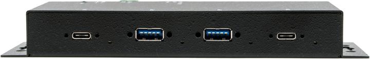Produktbild Exsys GmbH USB 3.2 Gen2 Metall HUB mit 4 Ports 2 x USB-C und 2 x USB-A Anschluss (USB-C, 4 Ports)