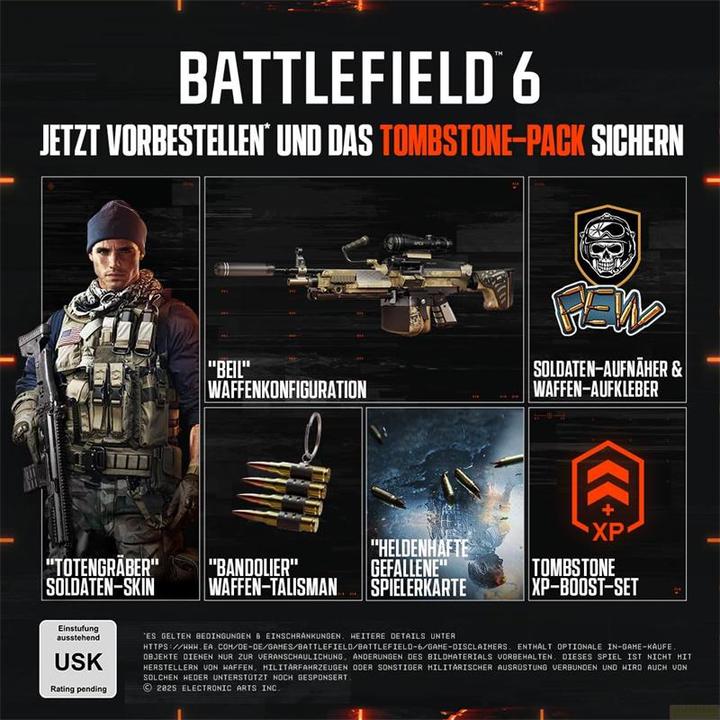 Actual product image EA Games Battlefield 6 (PS5, DE)