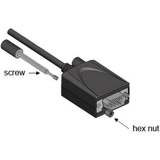 Thumbnail - Exsys EX-2311-2 USB 2.0 zu 1 x RS-232 (1.80 m), Schnittstellenkabel