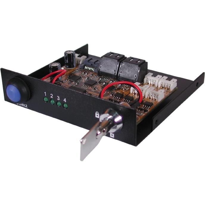 Exsys EX-3465, Umschalter von 1 SATA auf 4 SATA Festplatten, SSD + Festplatte Zubehör