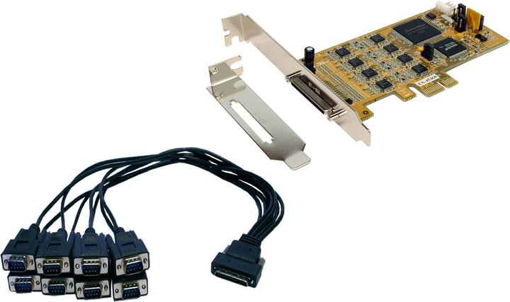 Produktbild Exsys EX-45368 - PCIe - Seriell - Niedriges Profil - RS-232/422/485 - PC - CE
