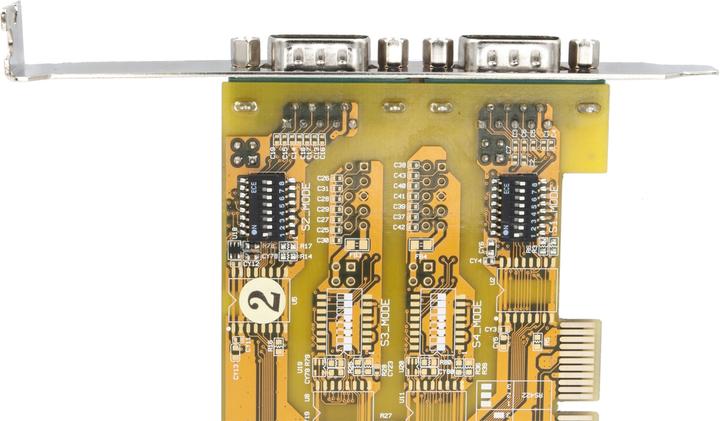 Produktbild Exsys 2S Seriell RS-232/422/485 PCI Karte POS einstellbar (FTDI Chip-Set)