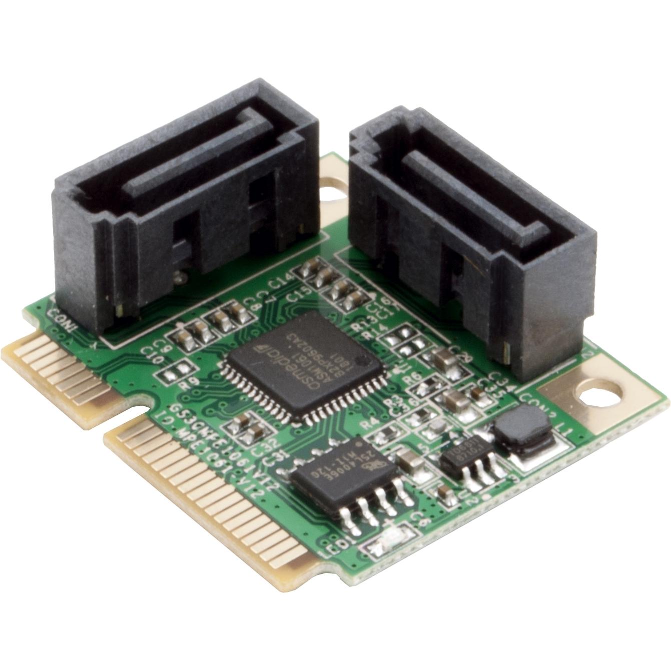 Thumbnail - Exsys PCI-EXPRESS Mini SATA3 Controller f.HDD/SSD - Controller - Serial ATA, Storage Controller