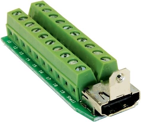 Produktbild Exsys EX-49065 HDMI (20 Pin Terminal Block, 10 cm)