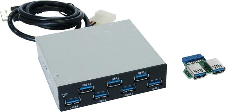 Produktbild Exsys EX-1167, Interner USB 3.0 HUB (USB-A, 7 Ports)